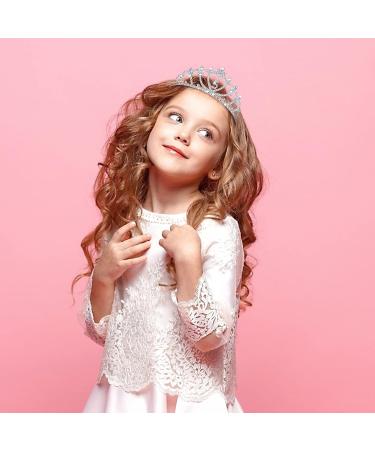 Frcolor 5th Birthday Crown Tiara for Girls | Crystal Rhinestone Princess Headband | 5 Years Old Gift - Buy Online on GoSupps.com