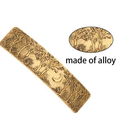 Hair Clip Vintage Barrette Large Hand Crafted Metal Barrette French Hair Clip for Ladies Long Thick Thin Hair - Buy Online on GoSupps.com