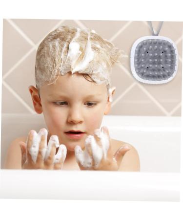 Buy Gleavi 12 PTH Rubber Shampoo Brush for Kids | Scalp Massage Hairbrush Made of Silicone - Best for Children's Hair Care - Buy Online on GoSupps.com