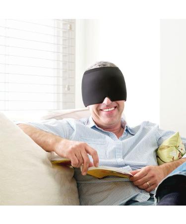 Tcare Cold Therapy Form Fitting Gel Ice Headache Migraine Relief Cap Ice Pack Eye Mask for Puffy Eye Tension Sinus Stress Relief - Buy Online on GoSupps.com