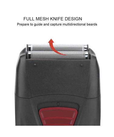 Sonew Foil Shavers for Men - Electric USB Hair Trimmer & Beard Clippers - Washable Design (Black) - International Shipping Available - Buy Online on GoSupps.com