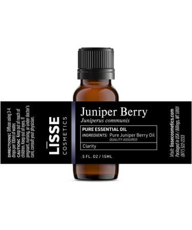 Premium 100% Pure Juniper Berry Essential Oil - Batch Tested & Third Party Verified - Trustworthy Quality (0.5 Fl Oz) - Buy Online on GoSupps.com