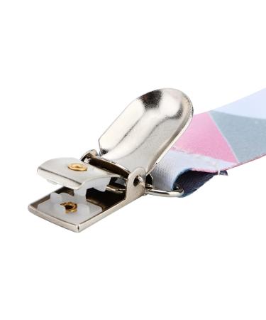 Baby Pacifier Clip Set of 4 - Durable Cotton Strap Nipple Holders for Toddlers - International Shipping Available - Buy Online on GoSupps.com