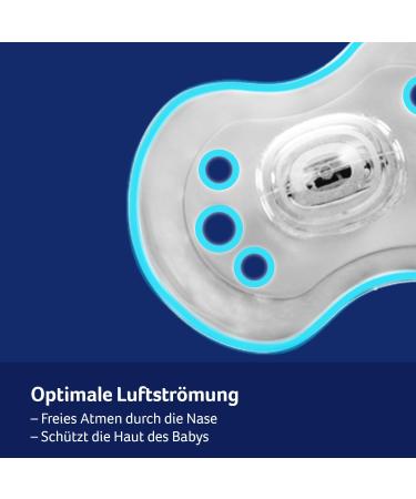 Difrax LOVI Dynamic Pacifier for 0-3 Months - Blue & Green | Best International Shipping - Buy Online on GoSupps.com