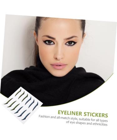 Angoily 24 Pairs Glitter Eyeliner Invisible Eye Line Strips Bling Stickers Eye Skin Sticker Miss Tool Flash - Buy Online on GoSupps.com