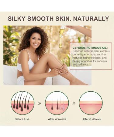 2PCS Cyperus Rotundus Oil For Hair Removal Natural Herbal Product Reduces Hair Growth Suitable For All Skin Types - Buy Online on GoSupps.com