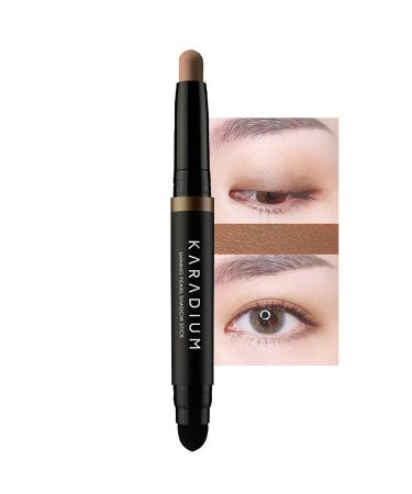 KARADIUM Shining Pearl Smudging Eye Shadow Stick 1.4g (11 Sand Moon) - Waterproof Long Lasting Daily Eye Makeup Eye Shadow Stick Creamy Texture  Easy to Draw  Hypoallergenic for Sensitive Eyes