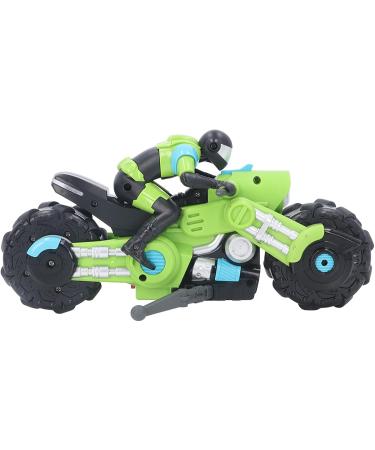 Remote Control Motorcycles RC Motorcycle 360 Degree Stunts Sturdy Body and Transmitter 114.8ft Remote Control Distance for Outdoor Green - Buy Online on GoSupps.com