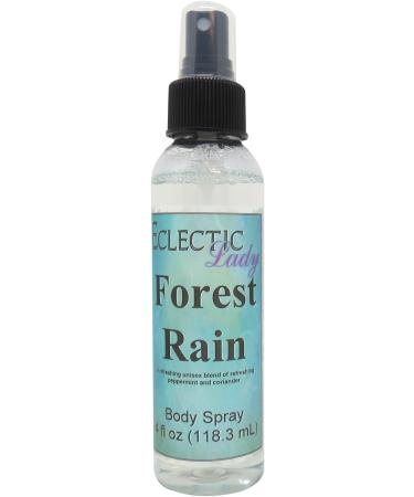 Forest Rain Body Spray (Double Strength) 8 ounces Body Mist for Women with Clean Light & Gentle Fragrance Long Lasting Perfume with Comforting Scent for Men & Women Cologne with Soft Subtle 8 Fluid Ounces (Double Strength)