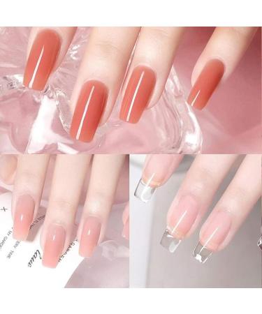 BAQI 12 Pieces Poly Gel Quick Building Nail Tips Clip Plastic UV LED Builder Clamps Finger Mold Fixing Clips Polygel Nails Extension Forms DIY Manicure Nail Art Tool for Women Girls Pink - Buy Online on GoSupps.com