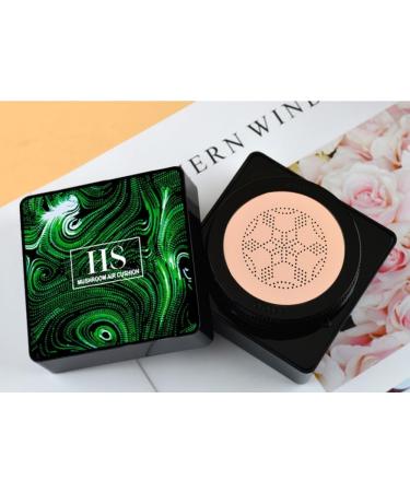 PICKX Mushroom Head Foundation Air Cushion CC Cream Moisturizing Concealer Lasting Makeup Oil Control Long lasting Liquid Foundation Beauty Moisturizing CC Cream (2PC) - Buy Online on GoSupps.com