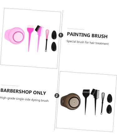 minkissy 3 Sets Hair Dyeing and Hair Treatment Oil Angled Comb and Brush Hair Dye Kit Hair Coloring Kit Hair Color Bowls Hair Dye Combs Hair Styling Tools Hair Dye Bowl Accessories Modeling - Buy Online on GoSupps.com