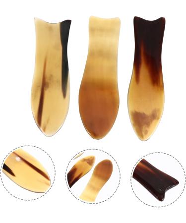Minkissy 9-Piece Horn Gua Sha Massage Tool Set - Face Scraper & Body Massage Boards for Spa and Neck Care - Enhance Skin Wellness - Buy Online on GoSupps.com