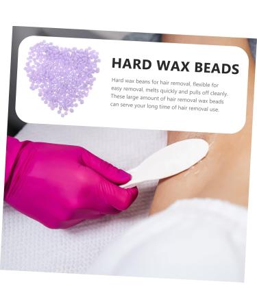 Minkissy 3 Packs Hard Wax Beans for Hair Removal - Violet Beeswax Pearls for Smooth Skin - Buy Online on GoSupps.com