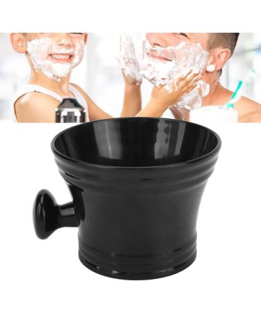 Fyearfly Shaving Soap Dish | Multipurpose Shaving Soap Bowl for Barbershop Home & Travel - Elegant Black Design - Buy Online on GoSupps.com