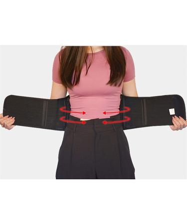 Buy Lumbar Support Yoga Belt with Steel Plate - All-Year Exercise Waist Support (Black Size S) - Buy Online on GoSupps.com