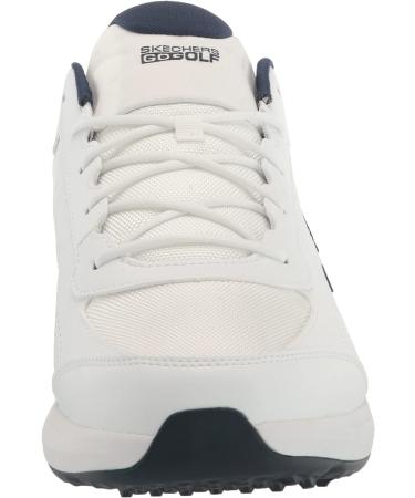 Skechers Men's Go Golf Prime Relaxed Fit Spikeless Golf Shoe - White Navy Blue - EU Size 46 - International Shipping Available - Buy Online on GoSupps.com