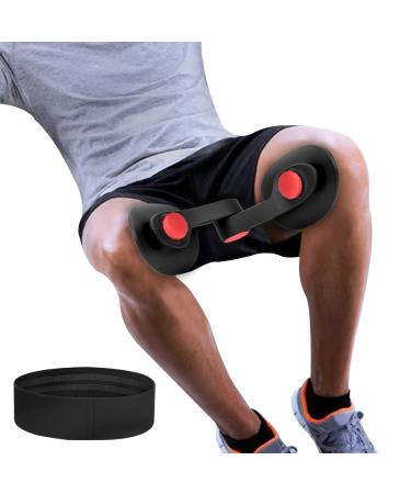 Thigh trainer 35LB pelvic floor trainer women for woman leg press po Trainer for home men training device fitness equipment sports equipment at home pelvic floor muscle trainer buttock trainer black - Buy Online on GoSupps.com