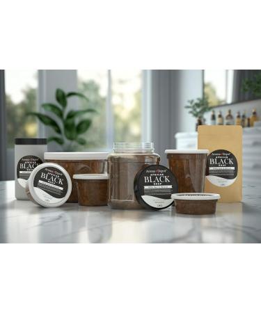 African Black Soap Paste 12 oz - 100% Natural Raw Soap for Acne Eczema Psoriasis Dry Skin & Scar Removal - Handcrafted & Imported from Ghana - Buy Online on GoSupps.com