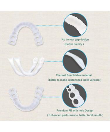 Temporary Fake Dentures - Alternative Solution for Missing, Broken, Stained Teeth & Gaps - Buy Online on GoSupps.com