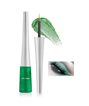 Boobeen Colorful Glitter Eyeliner Liquid Shimmer Eyeliner Waterproof Metallic Eyeliner Smudge-Proof Suitable for Women  1 Pcs 02 - Buy Online on GoSupps.com