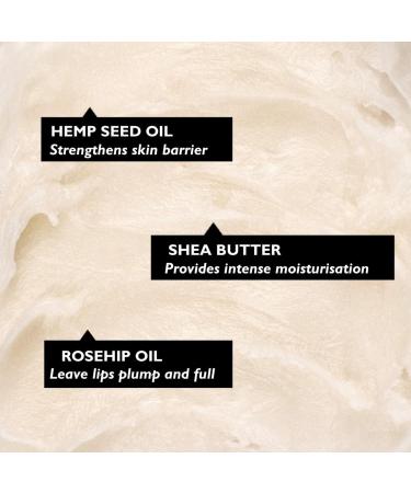 UpCircle Lip Balm with Hemp Seed Oil & Shea Butter - Hydrating & Plumping - 15ml Natural Vegan Cruelty-Free | Soothe Dry Lips with Rosehip & Grapefruit Oil - Buy Online on GoSupps.com