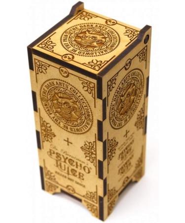 Psycho Juice | Dark Arts Wooden Chilli Sauce & Nuts Gift Set | Roasted Garlic Ghost Pepper Sauce | 148ml | Psycho Nuts | Naga Covered Spicy Peanuts - Buy Online on GoSupps.com