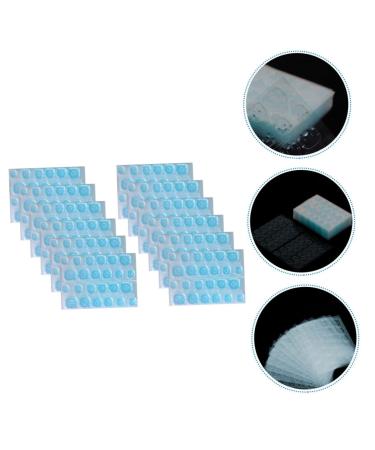 DRESSOOS 30 Sheets Manicure Jelly Stickers Labeling Stickers Transparent Nail Glue Stickers Fake Nail Glue Sticker Label Stickers Manicure Paste Convenient Silica Gel Invisible Jelly Glue - Buy Online on GoSupps.com