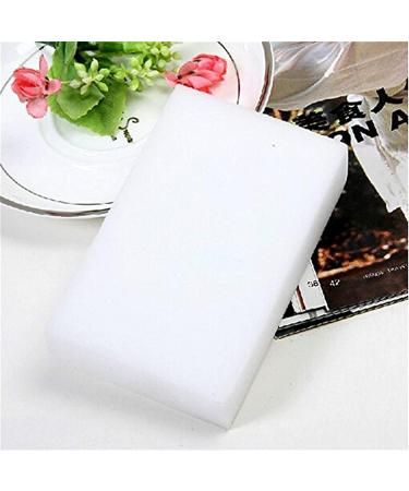 U-M All-Purpose Magic Cleaning Sponge Eraser Foam Household Cleaner Non-Scratch Scrub Sponge Pads for Kitchen White as shown - Buy Online on GoSupps.com