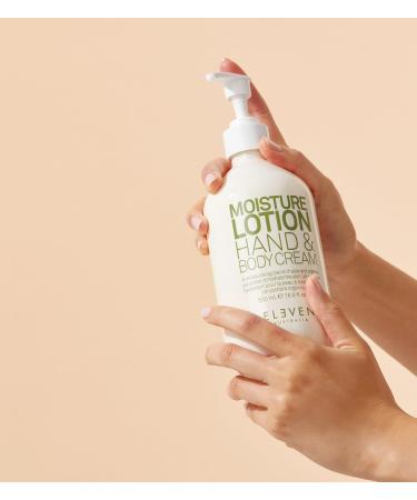 Eleven Australia Moisture Lotion | Hydrating Hand & Body Cream with Coconut Oil & Vitamin E | 500ml - Ideal for Daily Use - Buy Online on GoSupps.com