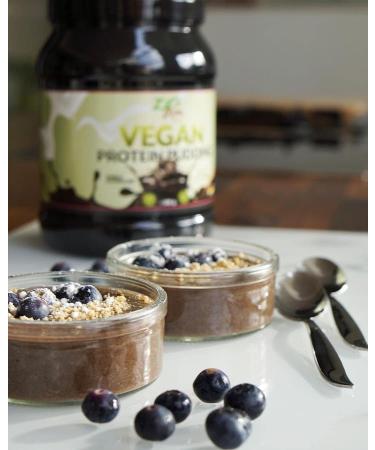 Zec+ Nutrition Vegan Protein Pudding 500g - Indulgent Chocolate Flavor | High-Protein Healthy Snack - Buy Online on GoSupps.com