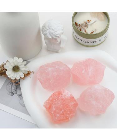 Buy Xiannvxi 2 Rose Quartz Stone Set - 100% Natural Crystal Water Stones for Healing & Meditation - 4pcs Premium Quality - Buy Online on GoSupps.com