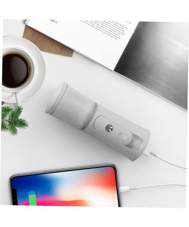 Mikinona 1 Set Hydrating Instrument Travel Steamer Mini Face White Hydration Instrument Spray Abs 12X4.5X4.3cm - Buy Online on GoSupps.com