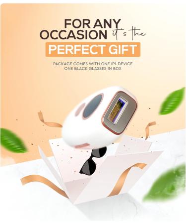 Skinzeal IPL Hair Removal Laser Device - 999 999 Pulses 5 Energy Levels Painless for Body Armpit Face & Bikini - Suitable for Women & Men - Buy Online on GoSupps.com