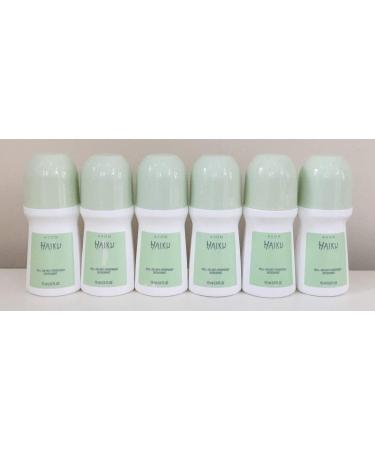 Avon Haiku Roll On Anti Perspirant Deodorant 2.6 fl.oz. Lot 6 pcs.