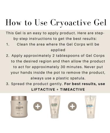 Gel Corps Cellulite Cream - Cryoactive Gel Corporal Slimming Gel Skin Tightening Cream-Gel Reduce Appearance of Cellulite Firming and Toning Cryo Gel (Bundle 3) - Buy Online on GoSupps.com