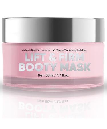 MOSKILA TIGHT Lift and Firm Booty Mask -Leave On Booty Mask -Helps Reduce the Appearance of Cellulite Peach Pink