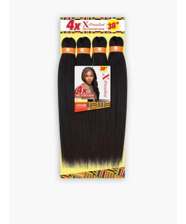 Sensationnel Kanekalon 4X X-Pression Pre-Stretched Braid 38" (2-Pack 613) - Best International Shipping & Quality Hair Extensions - Buy Online on GoSupps.com
