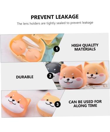 Solustre 9 Pack Contact Lens Case - Durable Contact Lens Container & Holder for Eye Lenses - International Shipping Available - Buy Online on GoSupps.com