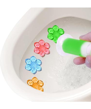 Simple Life Toilet Bowl Cleaner Gel | Fresh Flower Scent | 32 Count Variety Pack | Stops Limescale & Stains | Deodorizing Air Freshener - Buy Online on GoSupps.com
