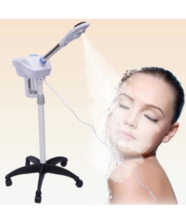 2 in 1 Facial Sauna Face Steamer Facial Vaporizer Ozone Aromatherapy Beauty Care Ozone Face Massage Spa (Capacity 860ml, Height 100-130cm)