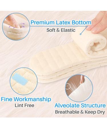 Kalevel Winter Wool Boot Inserts | Thick Fleece Insoles for Men & Women | Warm Replacement Shoe Liners | Size 9.5-11 (44-45 - Buy Online on GoSupps.com