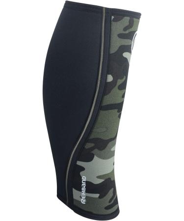 Rehband Neoprene Calf Bandage - Compression & Shin Protection for Deadlifts | Camouflage - 1 Pair - Buy Online on GoSupps.com