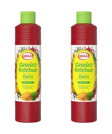 Hela Curry Spice Ketchup delicate (1 x 800 ml) | 800 ml (pack of 2)