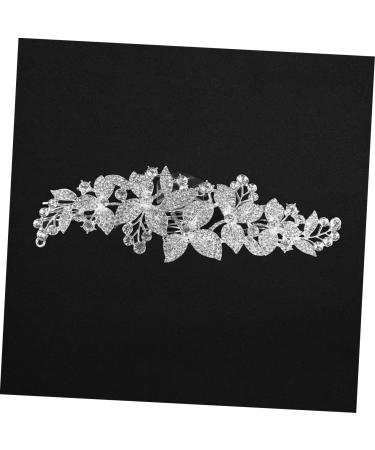 DOITOOL Bride Headpieces for Wedding Pearl Hair Barrettes Prom Hair Comb Crystal Hair Comb Hair Accessories for Prom Crystal Headpiece Bridal Rhinestone Barrettes Props Manual - Buy Online on GoSupps.com