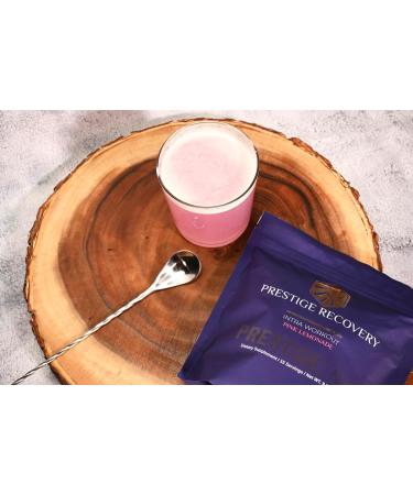 Buy Prestige Recovery Intra EAA Amino Acid Powder - Gluten Free Pink Lemonade Flavor Boost Muscle Growth & Quick Recovery 20 Servings - Buy Online on GoSupps.com