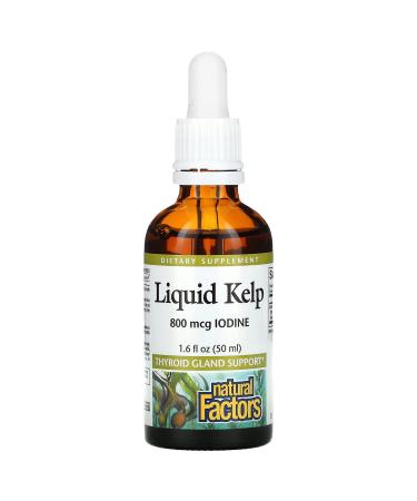 Natural Factors Liquid Kelp 1.6 fl oz (50 ml)