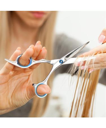 Hair Scissors 10PCS Hairdressing Scissors of Flat Scissors Teeth Scissors Thinning Hair Salon Children Home Hairdressing Tool Set - Buy Online on GoSupps.com