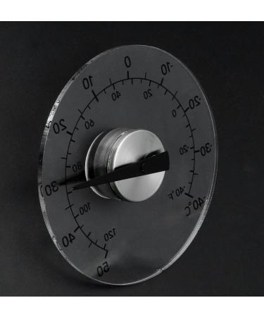 Clear Circular Outdoor Window Temperature Thermometer Weather Station Tool Temperature Display for Car Engine - Buy Online on GoSupps.com
