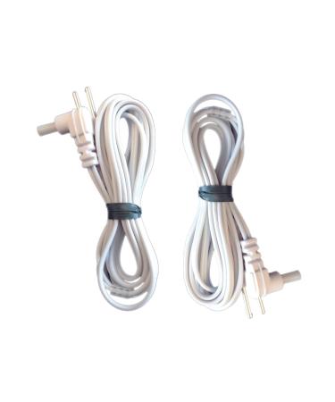 Connection cable (2 pieces) for TENS & EMS devices